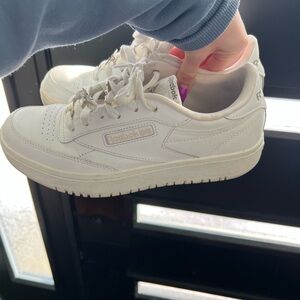 Reebok Classic White Leather Sneakers